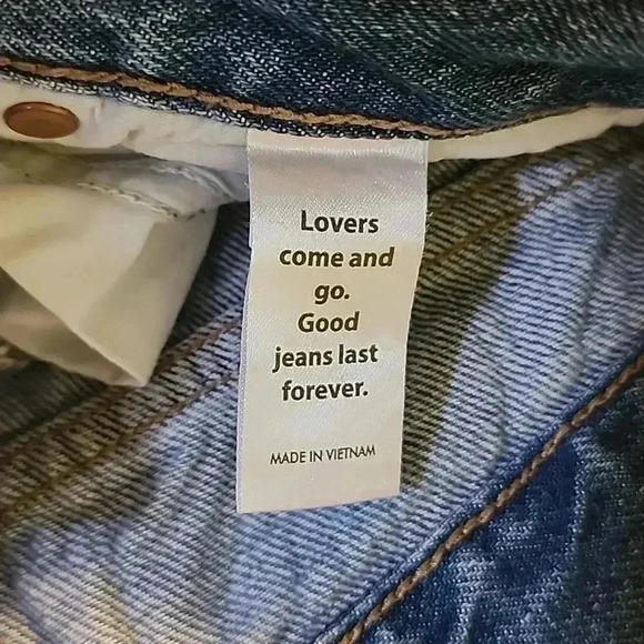 Pacsun Butterfly Jeans low rise straight 22 - Picture 4 of 5